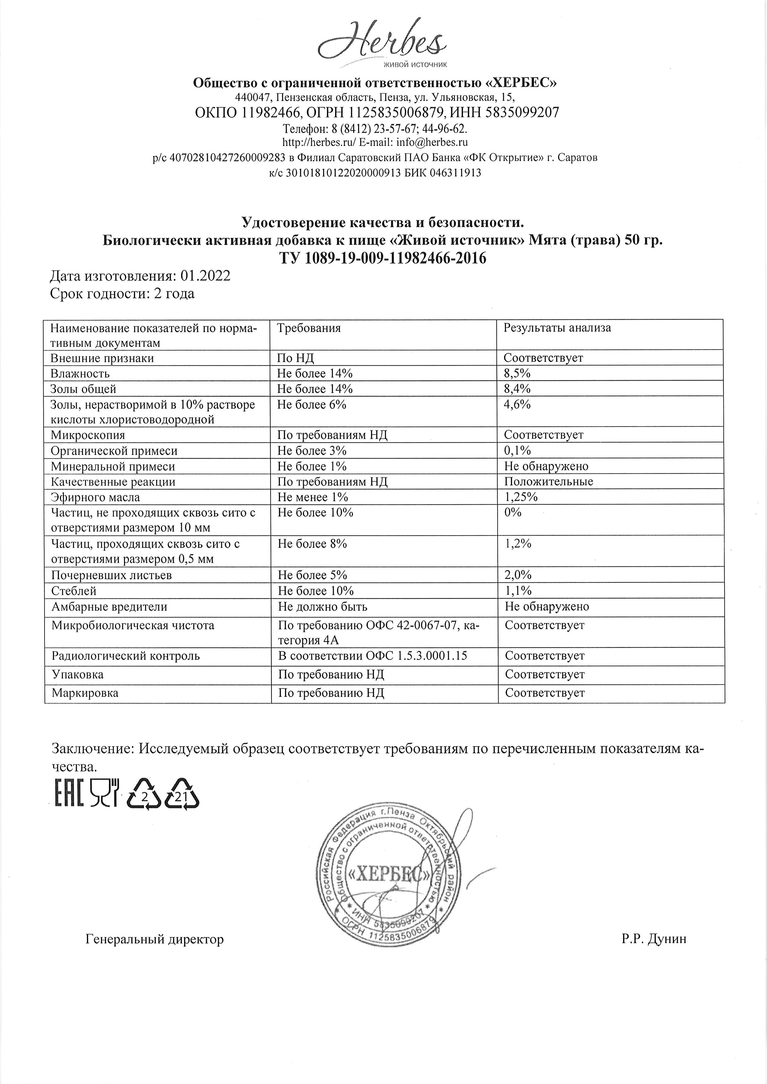 Паспорт №012022